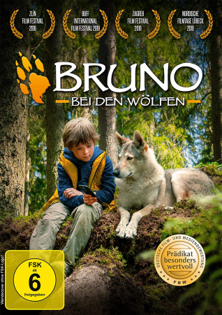 Bruno bei den Wölfen