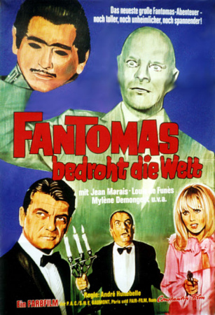 Fantomas bedroht die Welt