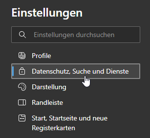 Edge Datenschutz